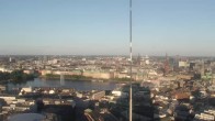 Archiv Foto Webcam Hamburg: Emporio-Hochhaus 19:00