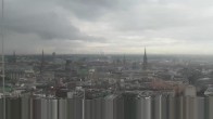 Archiv Foto Webcam Hamburg: Emporio-Hochhaus 19:00