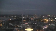Archiv Foto Webcam Hamburg: Emporio-Hochhaus 21:00