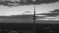 Archived image Webcam Hamburg: Emporio Tower 21:00
