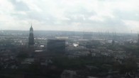 Archived image Webcam Hamburg: Emporio Tower 13:00