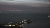 Archiv Foto Webcam Helgoland: Blick auf die Ladungsbrücke 05:00