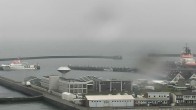 Archiv Foto Webcam Helgoland: Blick auf die Ladungsbrücke 13:00