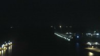 Archiv Foto Webcam Helgoland: Blick auf die Ladungsbrücke 23:00
