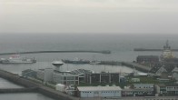 Archiv Foto Webcam Helgoland: Blick auf die Ladungsbrücke 05:00