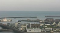 Archiv Foto Webcam Helgoland: Blick auf die Ladungsbrücke 19:00