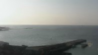 Archiv Foto Webcam Helgoland: Blick auf die Ladungsbrücke 05:00