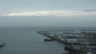 Archiv Foto Webcam Helgoland: Blick auf die Ladungsbrücke 03:00