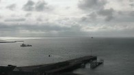Archiv Foto Webcam Helgoland: Blick auf die Ladungsbrücke 07:00