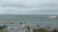 Archiv Foto Webcam Helgoland: Blick auf die Ladungsbrücke 13:00