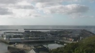 Archiv Foto Webcam Helgoland: Blick auf die Ladungsbrücke 07:00
