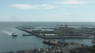 Archiv Foto Webcam Helgoland: Blick auf die Ladungsbrücke 11:00