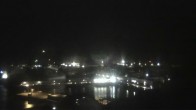 Archived image Webcam Helgoland: View of the loading bridge 03:00
