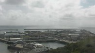 Archived image Webcam Helgoland: View of the loading bridge 11:00