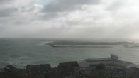 Archiv Foto Webcam Helgoland: Blick auf die Ladungsbrücke 08:00