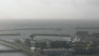 Archiv Foto Webcam Helgoland: Blick auf die Ladungsbrücke 09:00