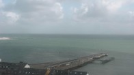 Archiv Foto Webcam Helgoland: Blick auf die Ladungsbrücke 13:00