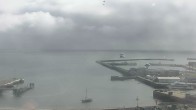 Archived image Webcam Helgoland: View of the loading bridge 11:00