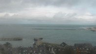 Archived image Webcam Helgoland: View of the loading bridge 13:00