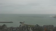 Archiv Foto Webcam Helgoland: Blick auf die Ladungsbrücke 08:00