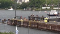 Archiv Foto Webcam Kiel: An den Schleusen 09:00
