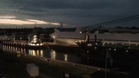 Archiv Foto Webcam Kiel: An den Schleusen 21:00