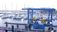 Archived image Webcam Kröslin: At the yacht harbour 05:00