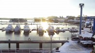 Archived image Webcam Kröslin: At the yacht harbour 07:00