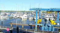 Archiv Foto Webcam Usedom: Yachthafen Kröslin 17:00