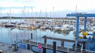 Archived image Webcam Kröslin: At the yacht harbour 19:00
