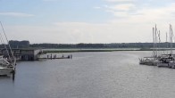 Archived image Webcam Kröslin: At the yacht harbour 07:00