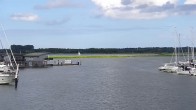 Archived image Webcam Kröslin: At the yacht harbour 13:00