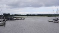 Archiv Foto Webcam Usedom: Yachthafen Kröslin 09:00