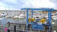 Archiv Foto Webcam Usedom: Yachthafen Kröslin 17:00