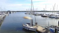 Archiv Foto Webcam Usedom: Yachthafen Kröslin 09:00