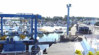Archiv Foto Webcam Usedom: Yachthafen Kröslin 11:00
