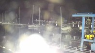 Archiv Foto Webcam Usedom: Yachthafen Kröslin 23:00