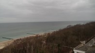 Archived image Webcam Kühlungsborn: View from the Upstalsboom Hotel Residence 13:00