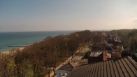 Archived image Webcam Kühlungsborn: View from the Upstalsboom Hotel Residence 09:00