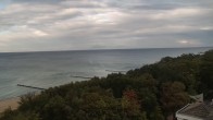 Archived image Webcam Kühlungsborn: View from the Upstalsboom Hotel Residence 14:00