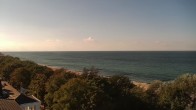 Archived image Webcam Kühlungsborn: View from the Upstalsboom Hotel Residence 15:00