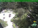 Archiv Foto Webcam Oberhof - Blick in den Rennsteiggarten 13:00