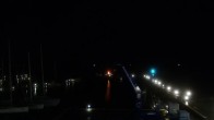 Archived image Webcam Kühlungsborn at the boat harbour 23:00