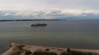 Archiv Foto Webcam Laboe: Blick auf das Museumsschiff 13:00