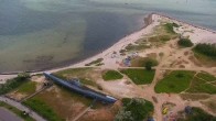 Archiv Foto Webcam Laboe: Blick auf das Museumsschiff 13:00