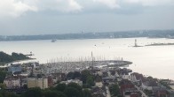 Archiv Foto Webcam Laboe: Blick auf das Museumsschiff 15:00
