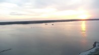 Archiv Foto Webcam Laboe: Blick auf das Museumsschiff 19:00