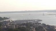Archiv Foto Webcam Laboe: Blick auf das Museumsschiff 15:00