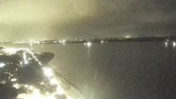 Archiv Foto Webcam Laboe: Blick auf das Museumsschiff 19:00