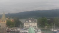 Archived image Webcam Lindau on Lake Constance: Railway station square 07:00